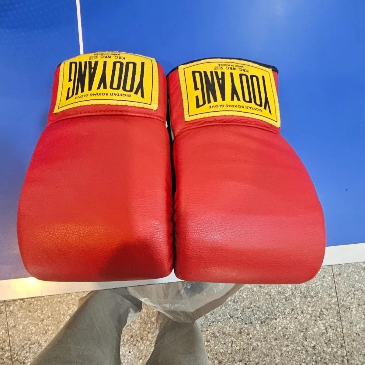 유양 빅스타 복싱 글러브 레드