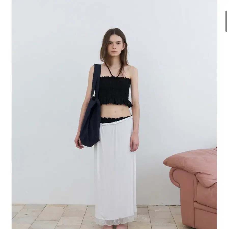 포에토 - luna jersey skirt (이너스커트 포함)