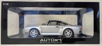 AUTOart 1/18 MILLENNIUM PORSCHE 959 (SILVER) 78081