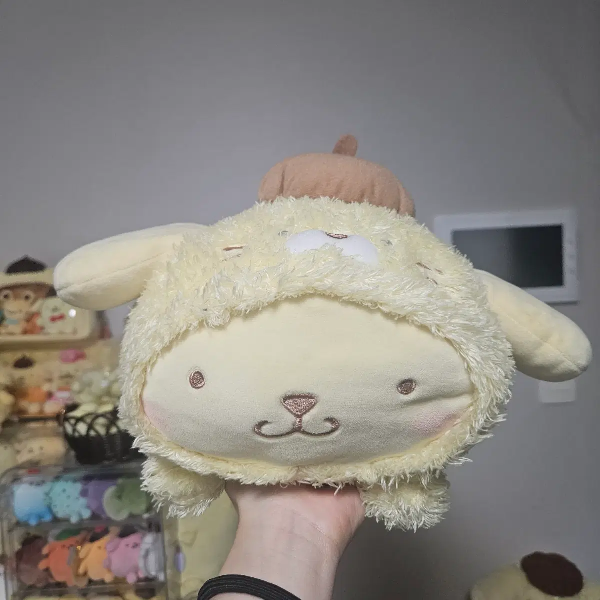 폼폼푸린 뽀글이 물개 인형