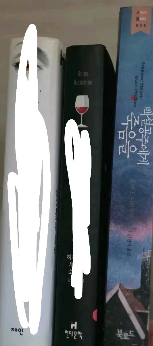 소설책 죽음을 백설공주에게