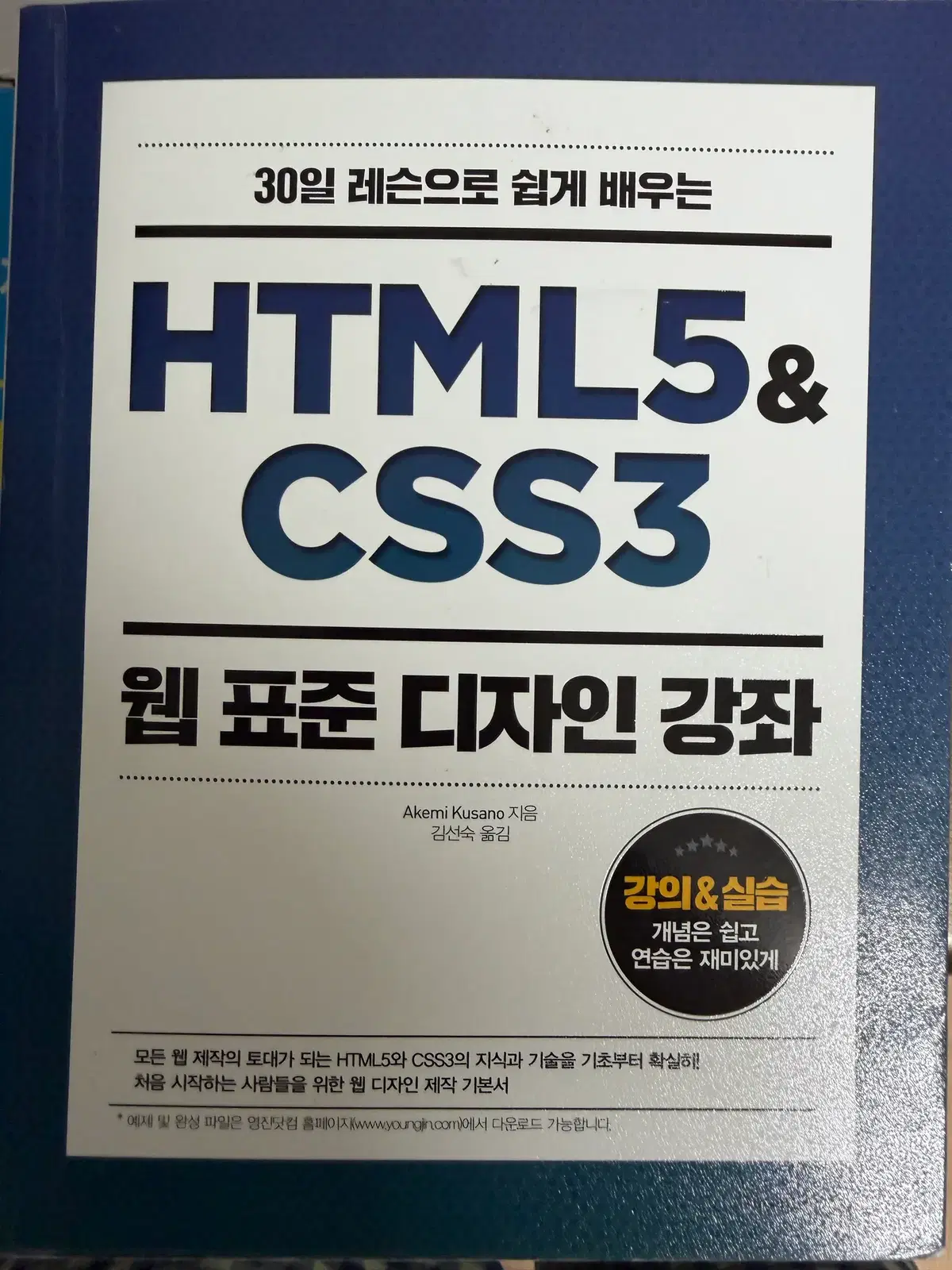 30일 레슨으로 쉽게 배우는 HTML5 & CSS3 웹 표준 디자인 강좌
