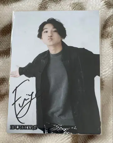BUDDiiS 타카오 후미야 FUMIYA 친필 사인