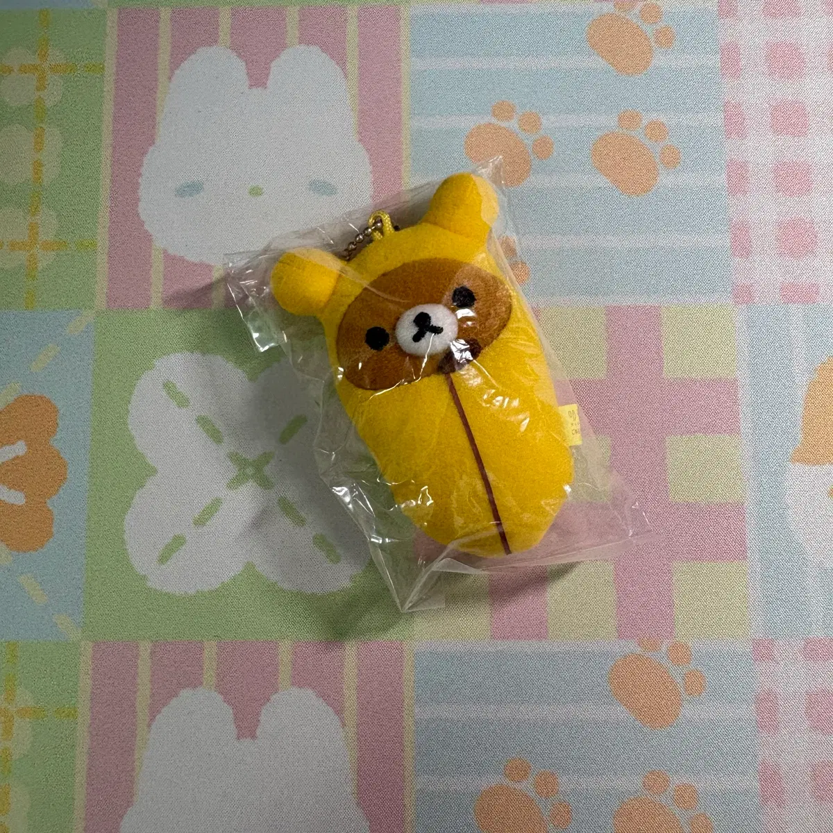 리락쿠마 침낭 키링