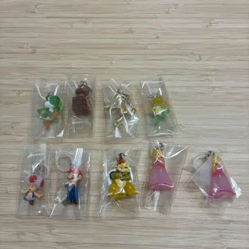 슈퍼 마리오 메지루시 액세서리 9개 세트