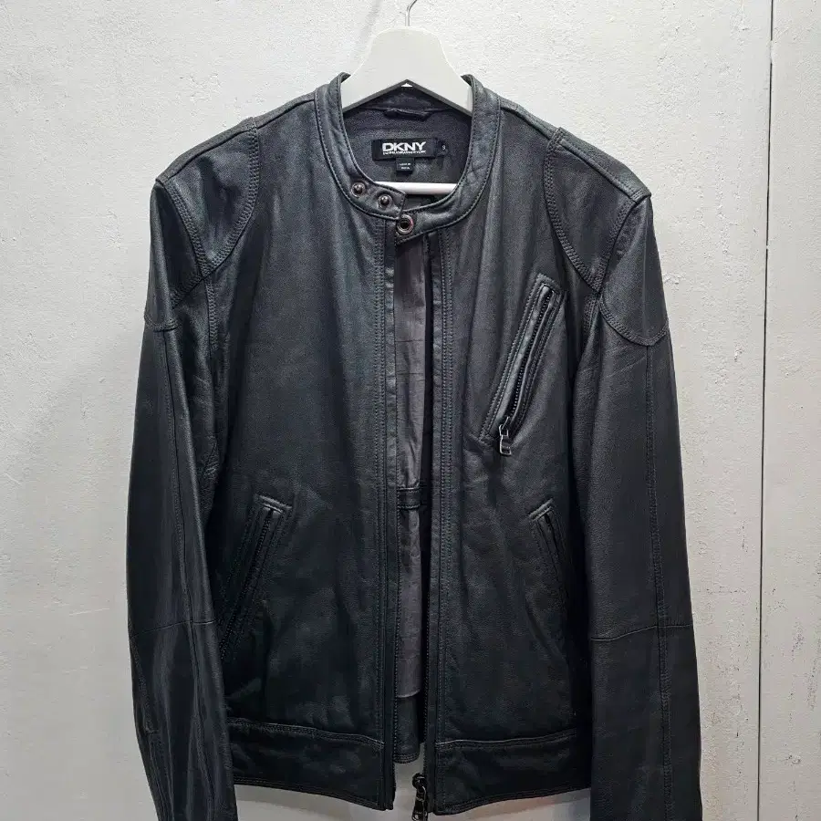 DKNY 염소가죽 자켓