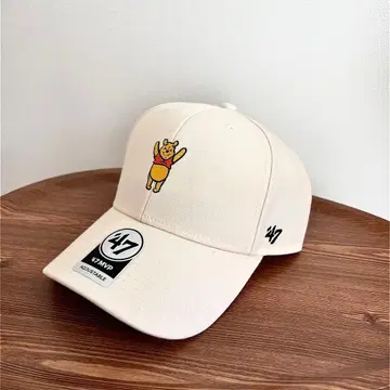 [ 새상품급 ] '47 MVP 캡 디즈니 푸우 내추럴