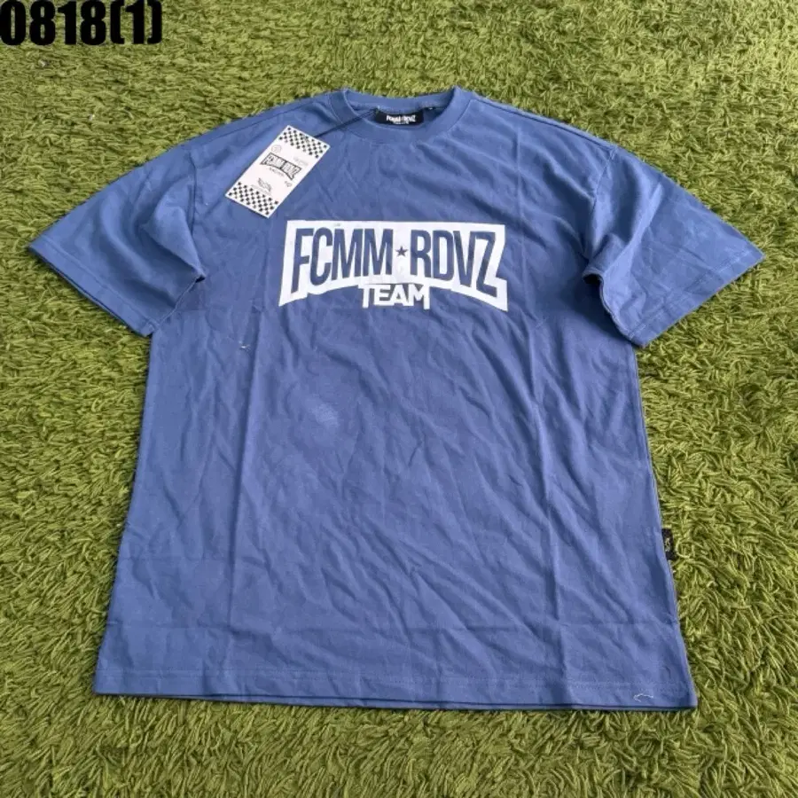 FCMM + RDVZ TEAM 반팔 티셔츠 블루