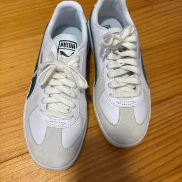 PUMA 스니커즈 화이트 그린
