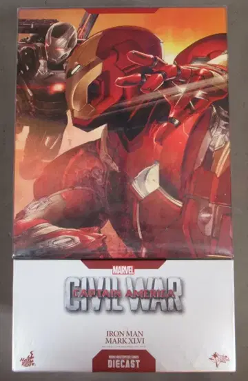 HOTTOYS MOVIE MASTERPIECE DIECAST IRON MAN MARK46 / DIECAST MM353D16