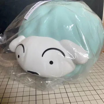 영화 짱구는 못말려(크레용 신짱) 요괴 솜사탕 시로 실리콘 피규어