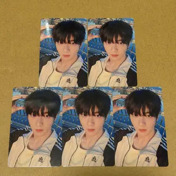 수빈 럭키드로우 트레이딩 카드 5장 HMV 세츠나하타 TXT