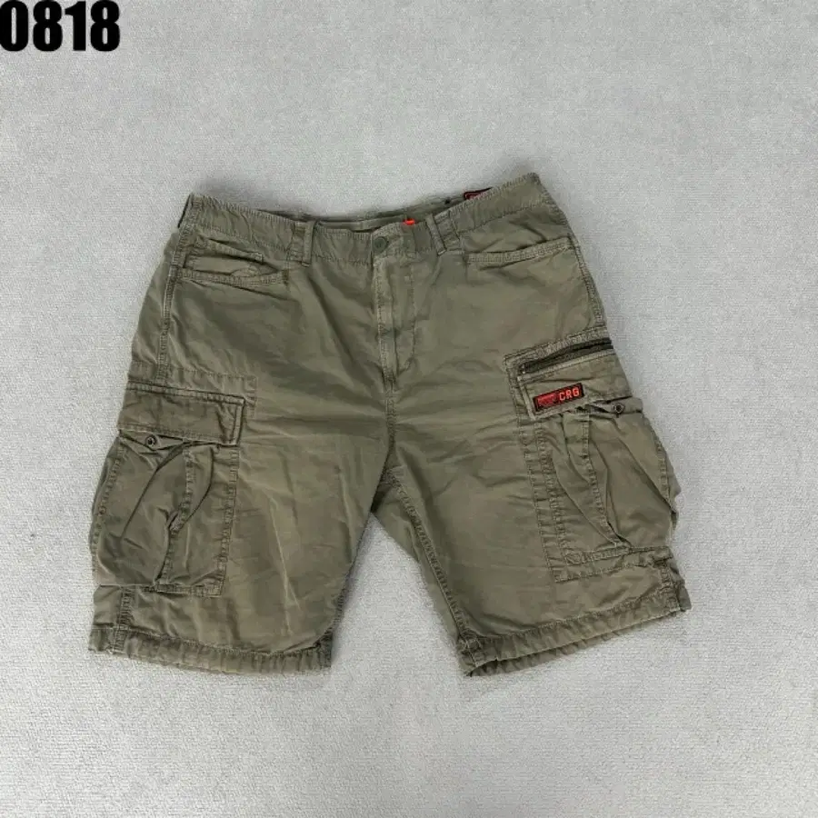 CRG 카고 반바지 카키색 36