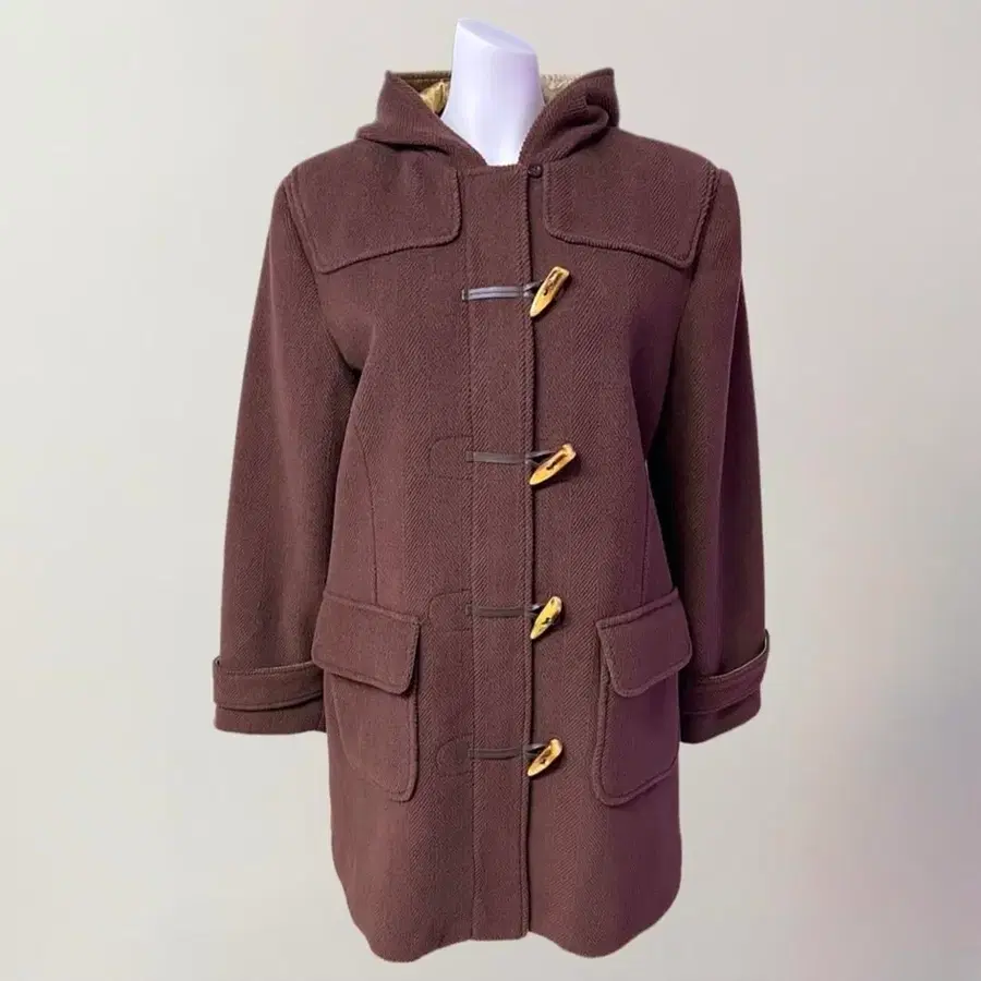 LLBEAN 엘엘빈 울 후드 더플코트