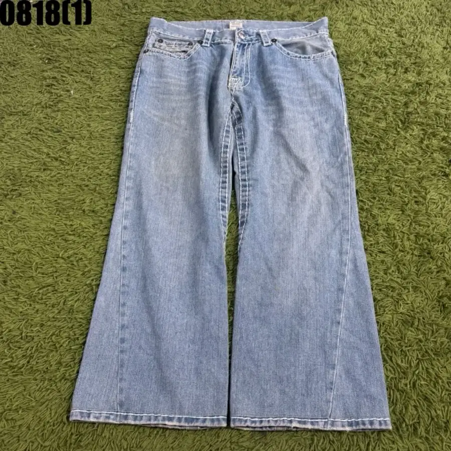 트루릴리젼 부츠컷 데님 연청 36
