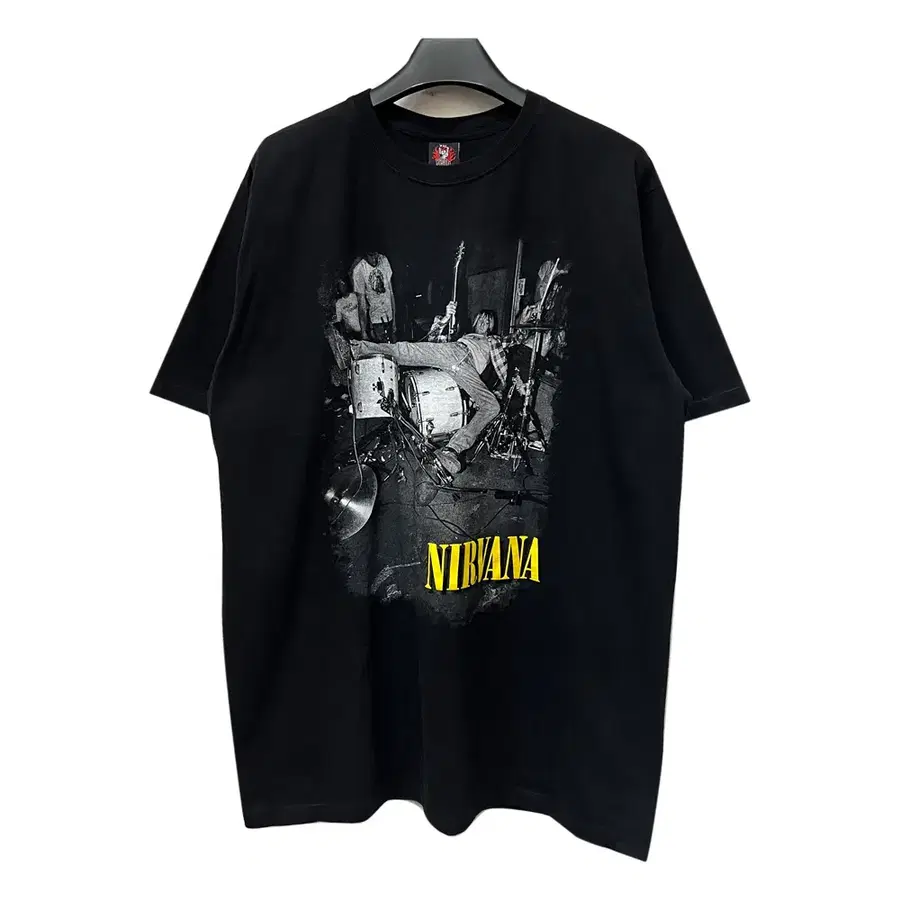 Rock Yeah 90s 너바나 커트 코베인 락밴드 반팔티 2XL