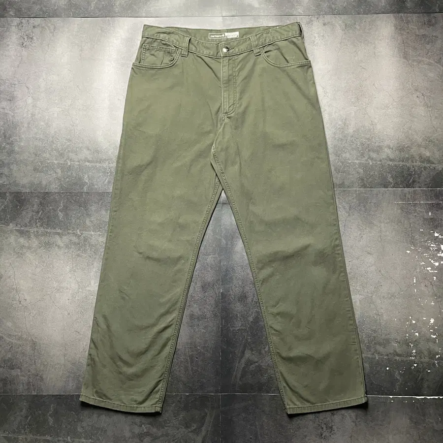 CARHARTT 칼하트BN2517 카키 유틸리티 워크팬츠 A01405