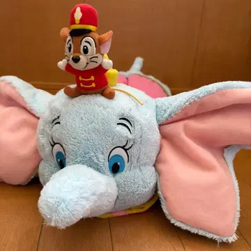 디즈니 덤보 티모시 봉제 인형 티슈 커버