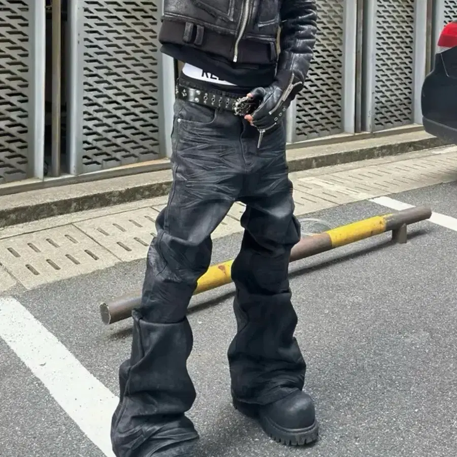 빈티지 스타일 롱팬츠