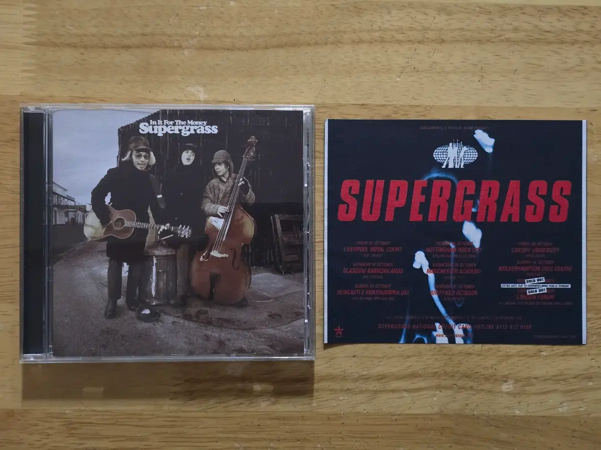 CD 음반 Supergrass 슈퍼그래스- In It For The Money 영국반