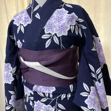 유카타 반폭 오비 세트