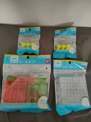 BANDAI 코로가 스위치 묶음 판매 레일 블록 공