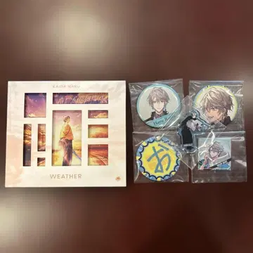니지산지 카이다 하루 세트 WEATHER [ 초회 한정판 ] B 외 굿즈 5점