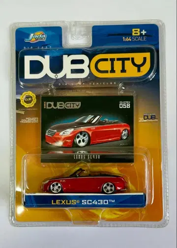 Jada Toys DUB CITY 렉서스 SC430 미니카