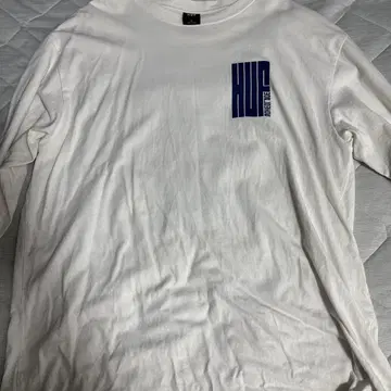 HUF 긴팔 T셔츠 화이트 XL