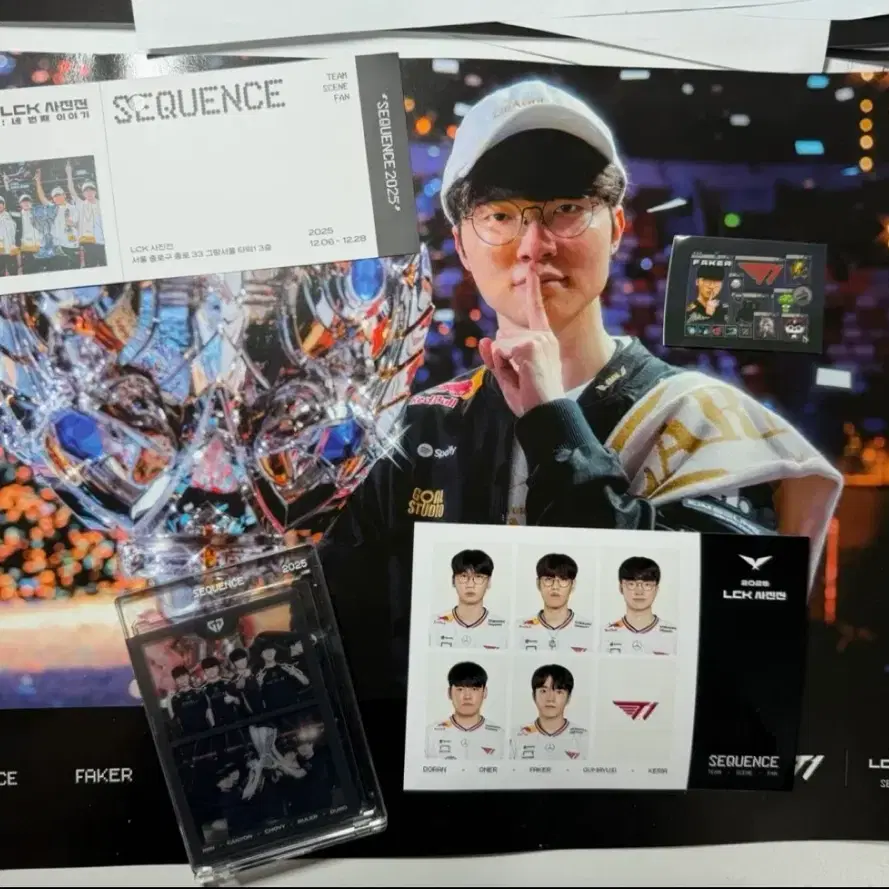 T1 Faker 2025 월즈 우승 포스터