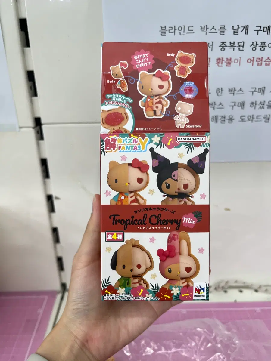 산리오 트로피컬 체리 믹스 피규어(마멜)