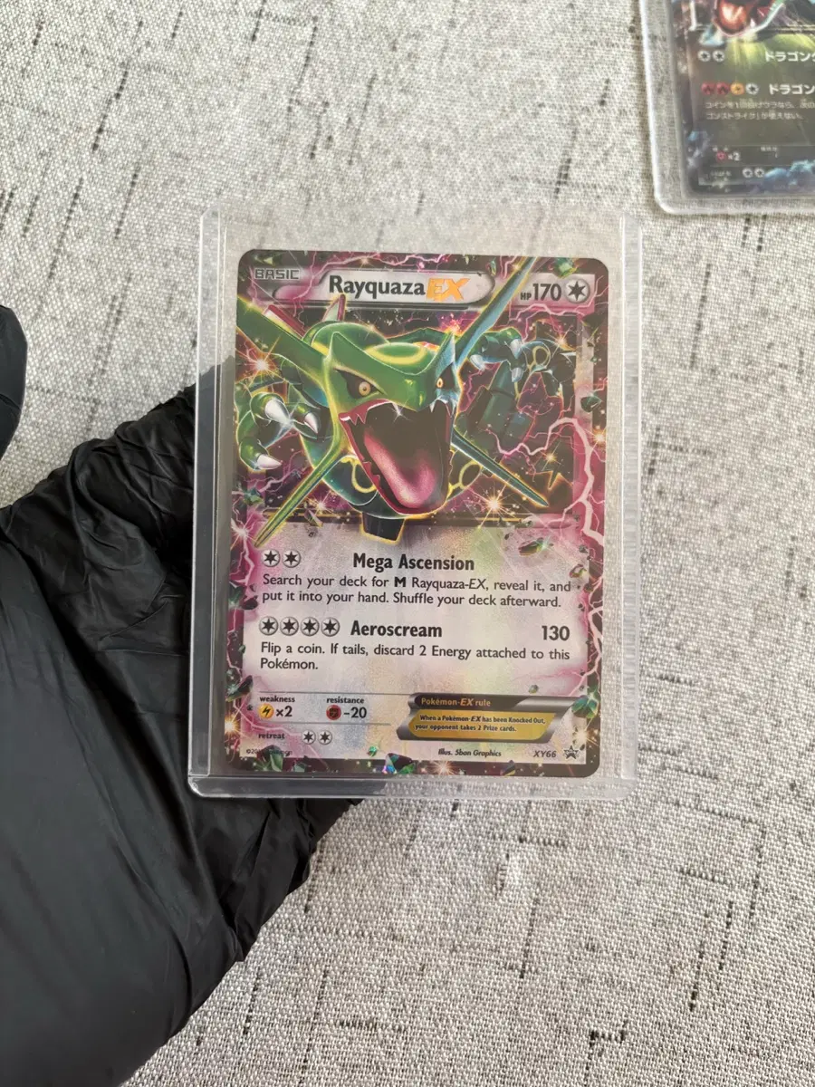 레쿠쟈 EX P XY 프로모 카드