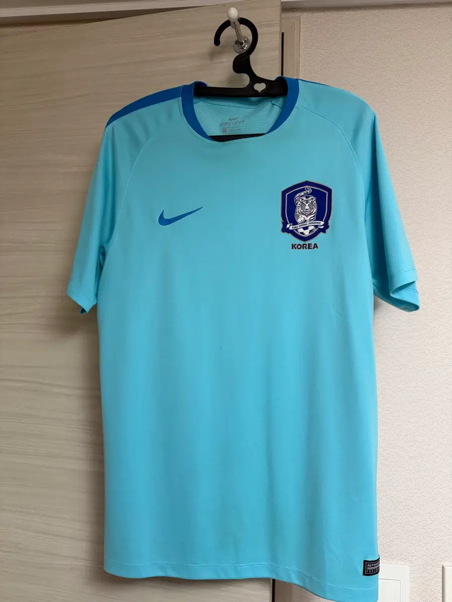16-18 대한민국 트레이닝 상의 (옥색)