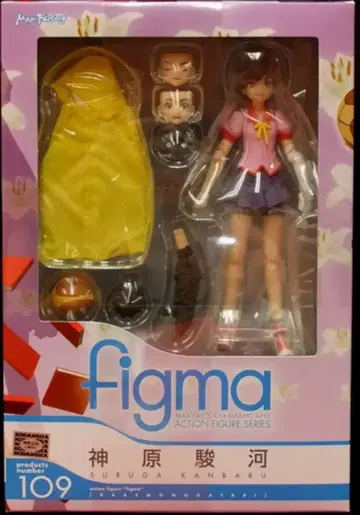 맥스팩토리 figma 바케모노가타리 칸바루 스루가 미개봉 상자 손상