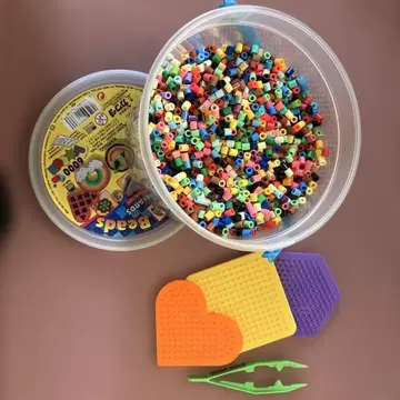 Perler Beads 6000피스 세트 펄러비즈