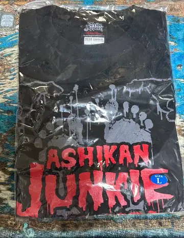 ASHIKAN JUNKIE 티셔츠 블랙 L