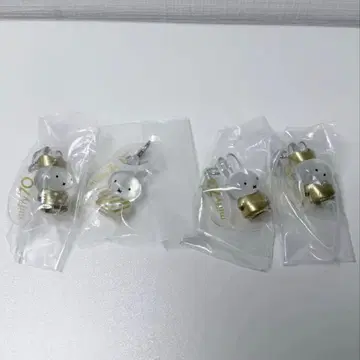 미피 miffy 70주년 메지루시 액세서리 4개 세트 세미 컴프
