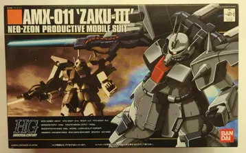 반다이 HGUC 건담 AMX-011 자쿠III HGUC 14