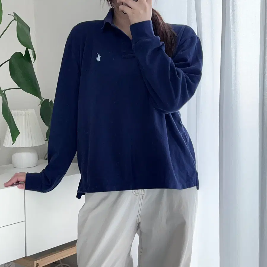 폴로 네이비 / 하늘포니 카라티 [ L ]