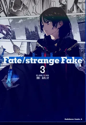 KADOKAWA 카도카와 코믹스 A 모리이 시즈키 !!) 신장판 Fate/strange Fake 3