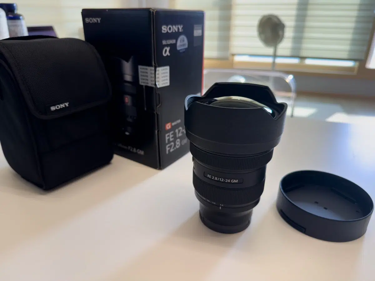 소니 FE 12-24mm F2.8 GM 렌즈 풀세트