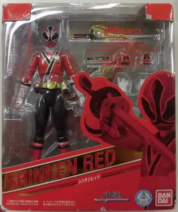 반다이 S.H.Figuarts 사무라이전대 신켄저 신켄 레드 일반 버전