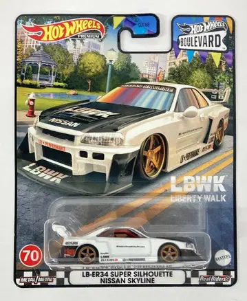 MATTEL BOULEVARD #70 HOTWHEELS LB-ER34 SUPER SILHOUETTE NISSAN SKYLINE #70