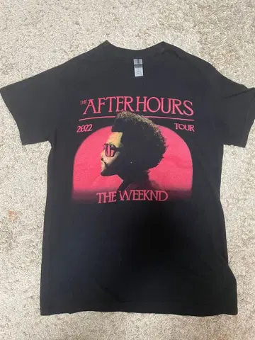 The Weeknd After Hours Tour 티셔츠 S