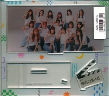 히나타자카46 & 히나타자카46 BEST MUSIC VIDEO COLLECTION 2015-2024 히나타자카46 초회 생산 한정판 특전 멤버 집합 그림체 아크릴 스탠드