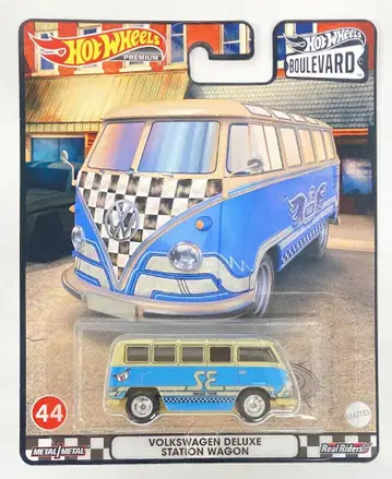MATTEL HOTWHEELS BOULEVARD HCR01 VOLKSWAGEN DELUXE STATION WAGON 44