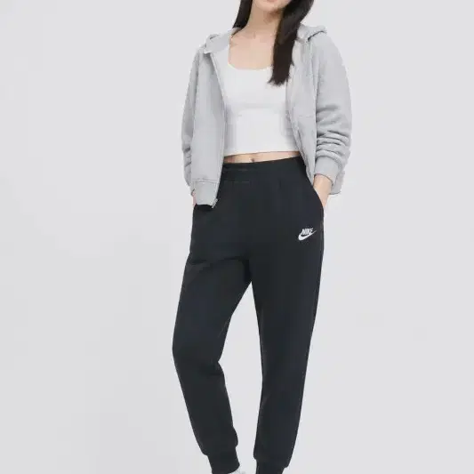 나이키 블랙 여자 M 운동바지 O0891