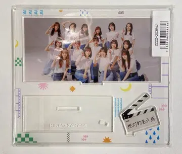 히나타자카46 & 히나타자카46 BEST MUSIC VIDEO COLLECTION 2015-2024 히나타자카46 초회 생산 한정판 특전 멤버 집합 그림체 아크릴 스탠드