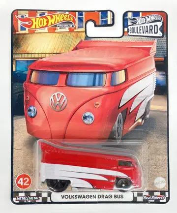 MATTEL BOULEVARD HOTWHEELS VOLKSWAGEN DRAG BUS HCR15