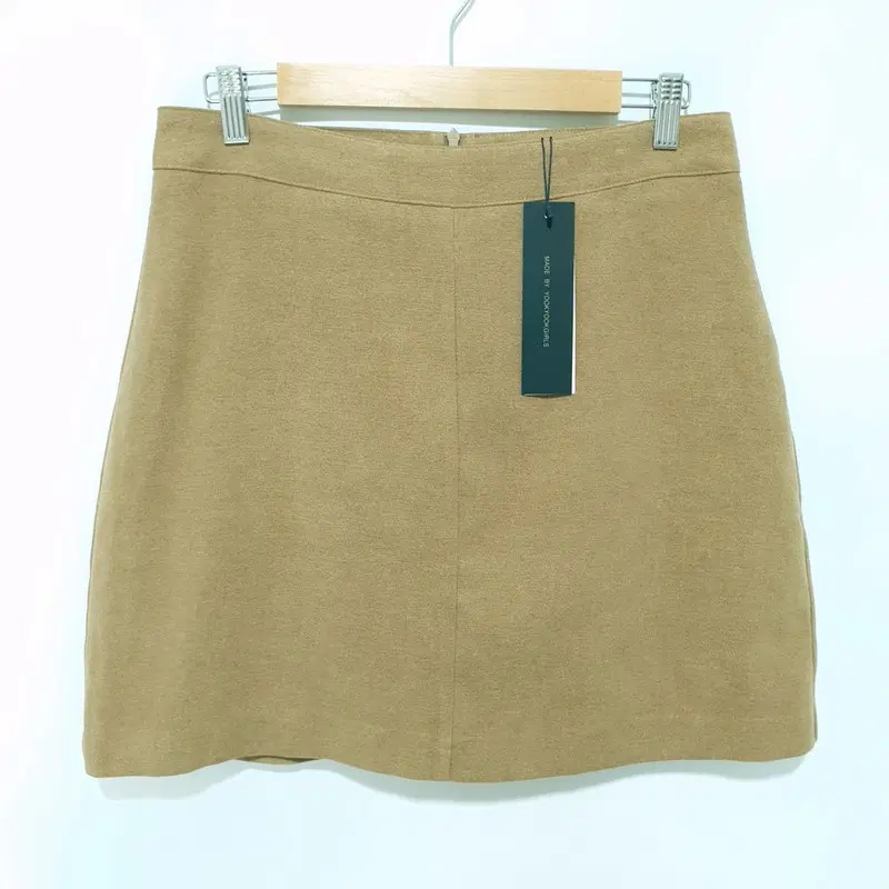 육육걸즈 스웨이드 스커트 XL_M3246